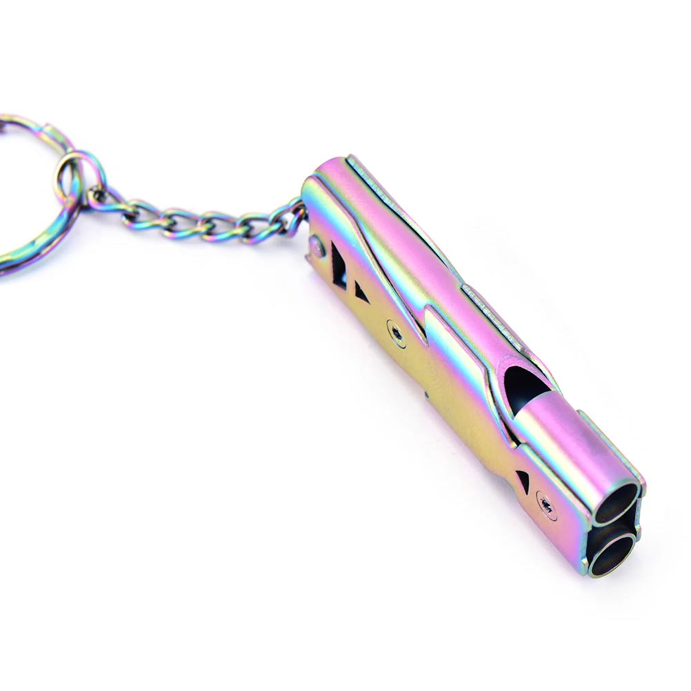 Выживание на природе SOS спасательная экстренная нержавеющая двойная трубка