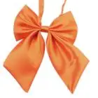 Orange Colloar бабочка галстук модные уникальные женские Девушки галстук Новинка большой галстук-бабочка для свадьбы подарок gravatas - Цвет: Orange