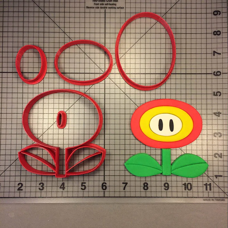 Мультфильм серии Bowser Пиранья резак печенья на заказ 3D Печатный ТВ персонаж