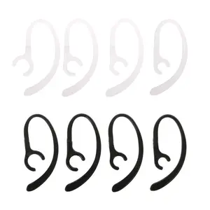 1 пара, мягкие наушники с защитой от потери, Bluetooth, гарнитура с зажимом для ушей, гарнитура с зажимом для ушных крючков, ушные петли с крыльями 6789 мм