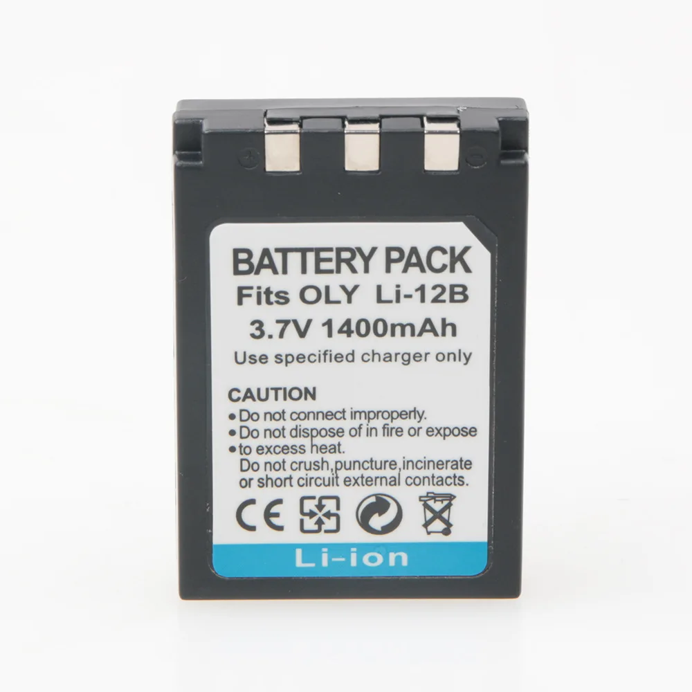 GTF LI 10B 12B аккумулятор 3 7 V 1400mah для Olympus OLY. U300 U400 u410 U500 u600 Камера Батарея|battery battery