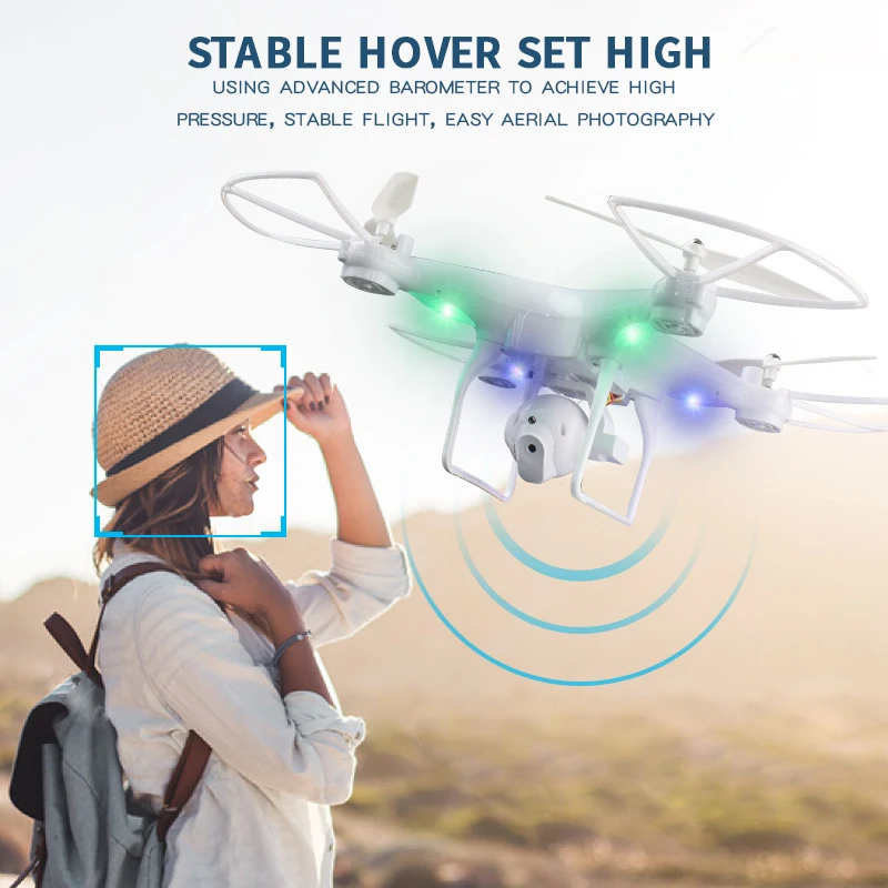 RC WI FI FPV Мультикоптер Дрон с 2MP HD Камера 6 оси дистанционного Управление Вертолет