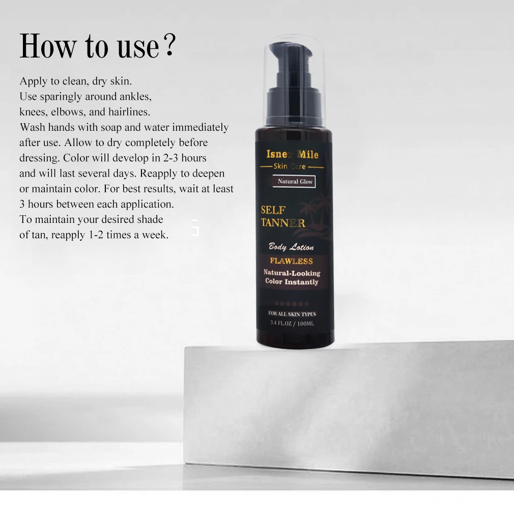 Натуральный Крем для самостоятельного загара увлажняющий солнцезащитный