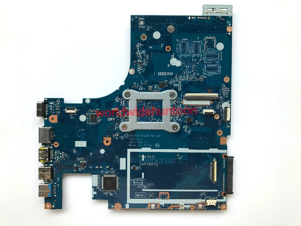 Стильная материнская плата для ноутбука Lenovo G50-30 ACLU9/ACLU0 NM-A311 SR1W2 N3530 DDR3 100% полностью