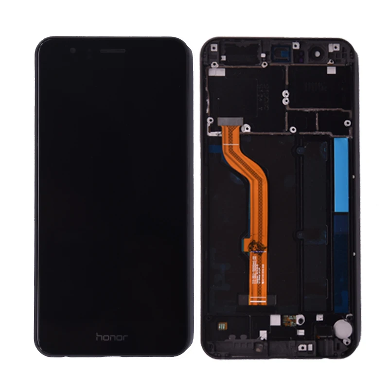 Для huawei Honor 8 FRD-L02 FRD-L14 FRD-L19 ЖК-дисплей Дисплей с кодирующий преобразователь сенсорного экрана в сборе с рамкой