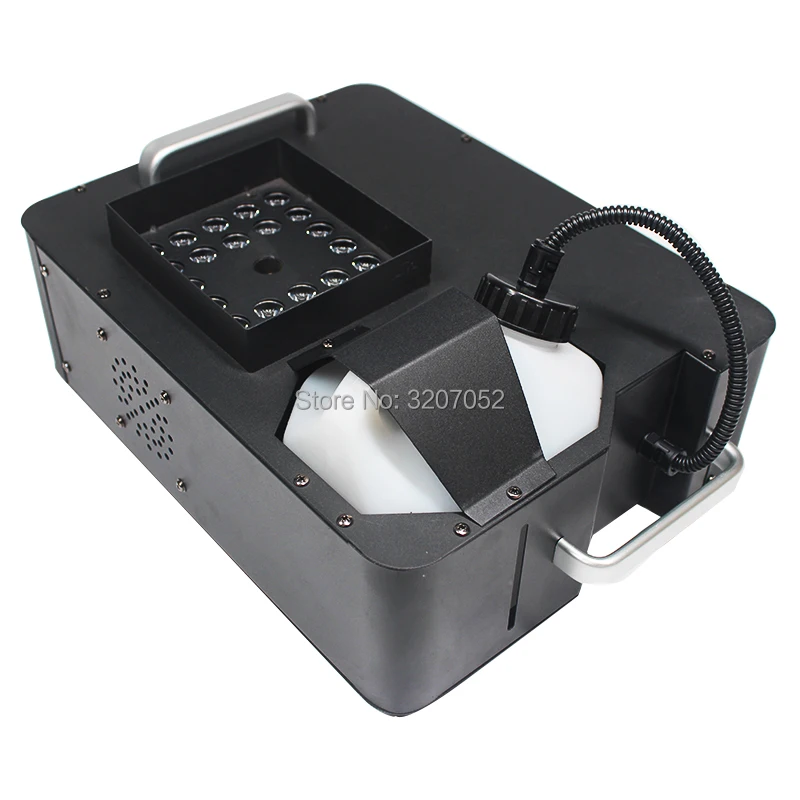 MengBa 1500 Вт RGB 3in1 512 DMX светодиодный противотуманная машина дымовая 24X3w светильник