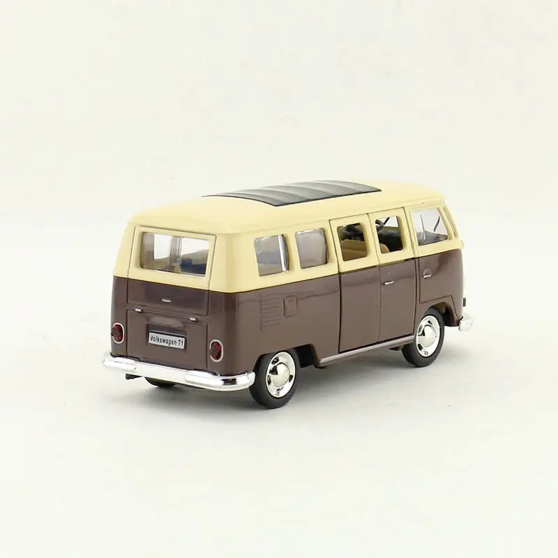 1 шт. 1:43 серии 4,5 ''11,2 см Volkswagen T1 автобус автомобиль вытяните назад сплава Модель автомобиля коллекция крутой мальчик игрушка подарок
