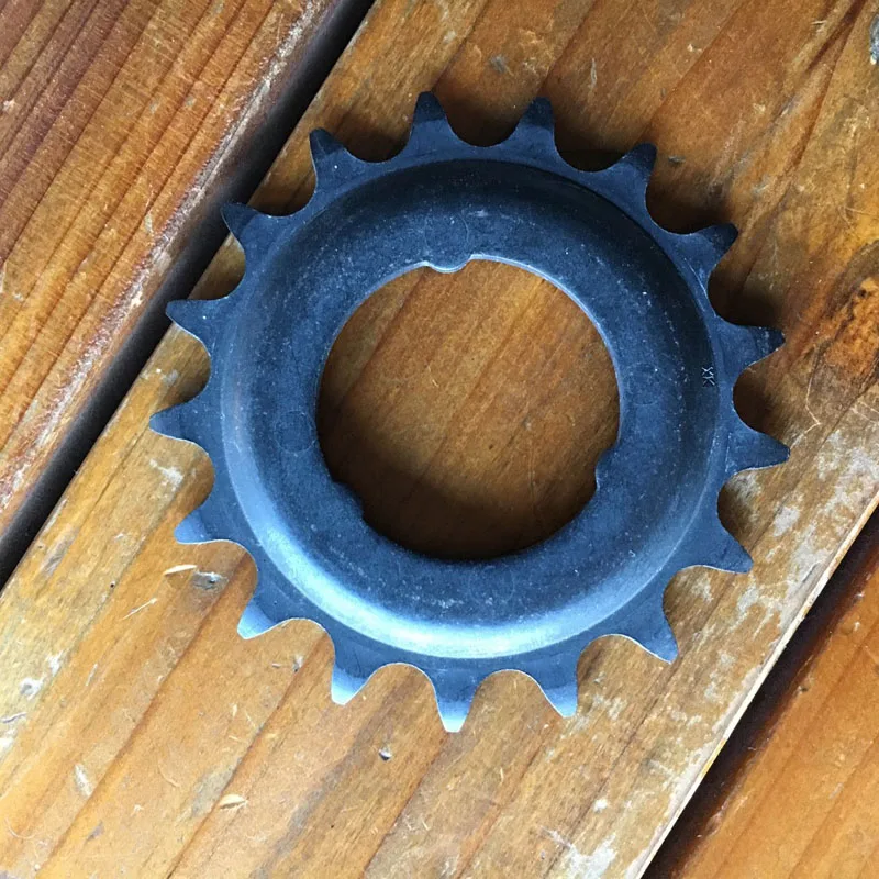 Городской велосипед с фиксированной передачей BMX свободное колесо 17 зубьев