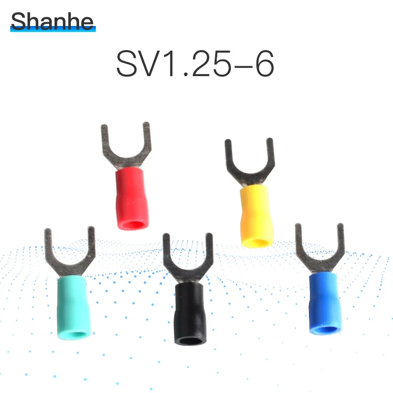 SV1.25-6 клеммы холодного прессования кабельный провод разъем Лопата обжимной