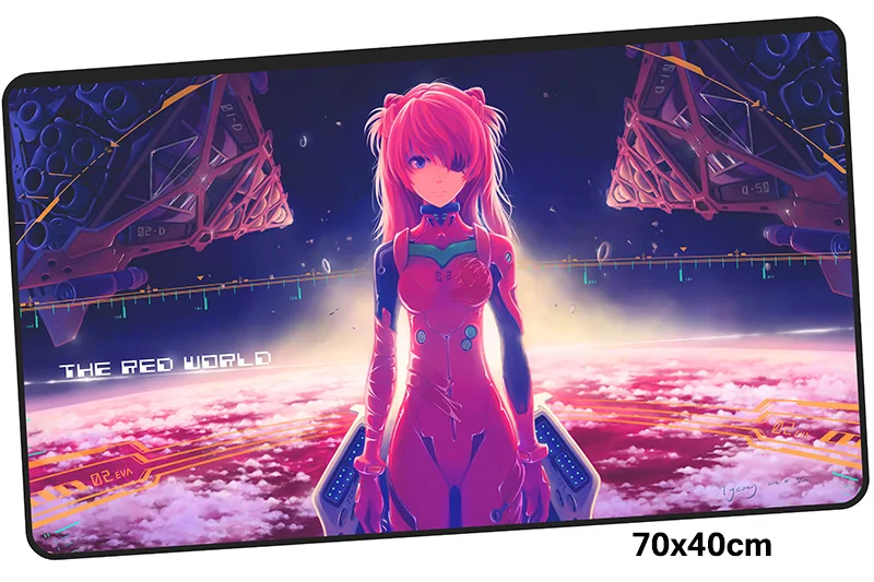 Evangelion Коврик для мыши геймер 700x400 мм notbook коврик для мыши большой игровой коврик для мыши большой коврик для мыши ПК настольный коврик для мыши