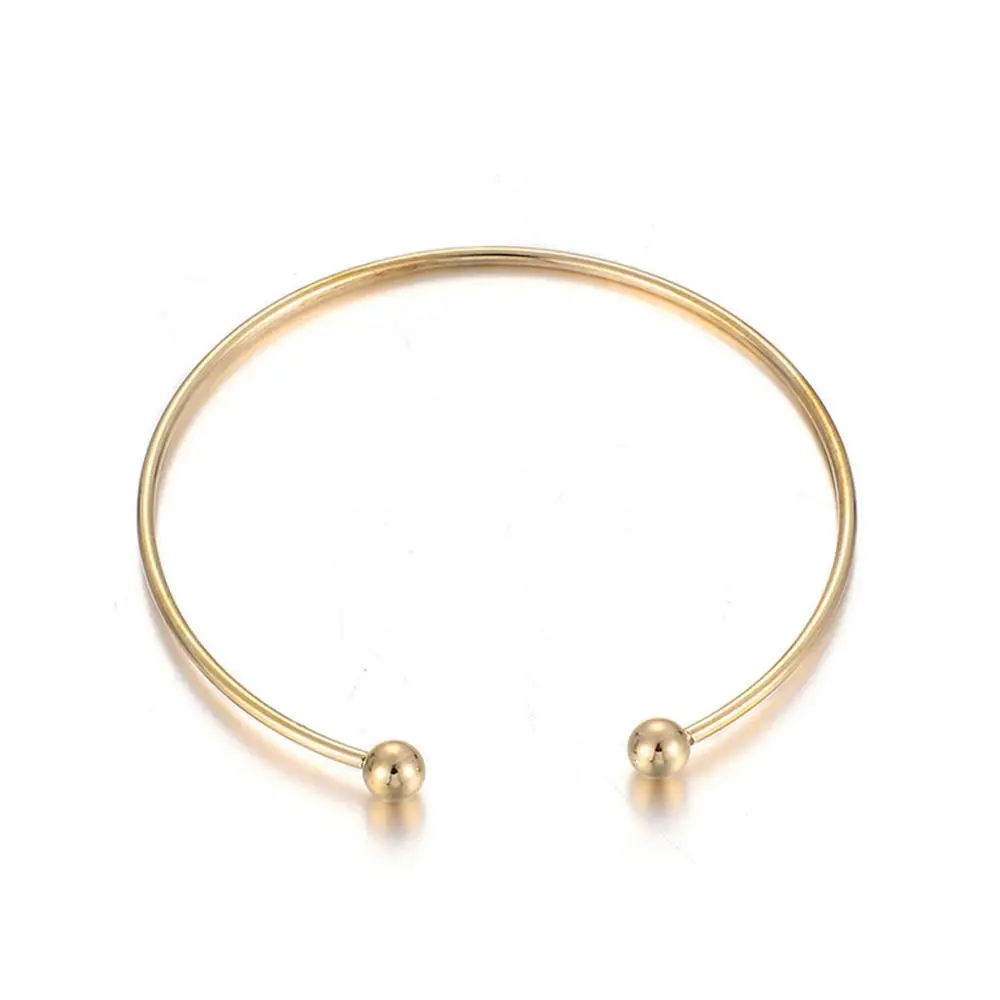 Модный простой полукруглый браслет с Луной комплект из 4 предметов ювелирное