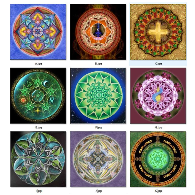 

5D Full Diamond Mosaic Needlework Diy Diamond Painting Kit Cross Stitch Embroidery Universe Meditation Mandala Fantasia