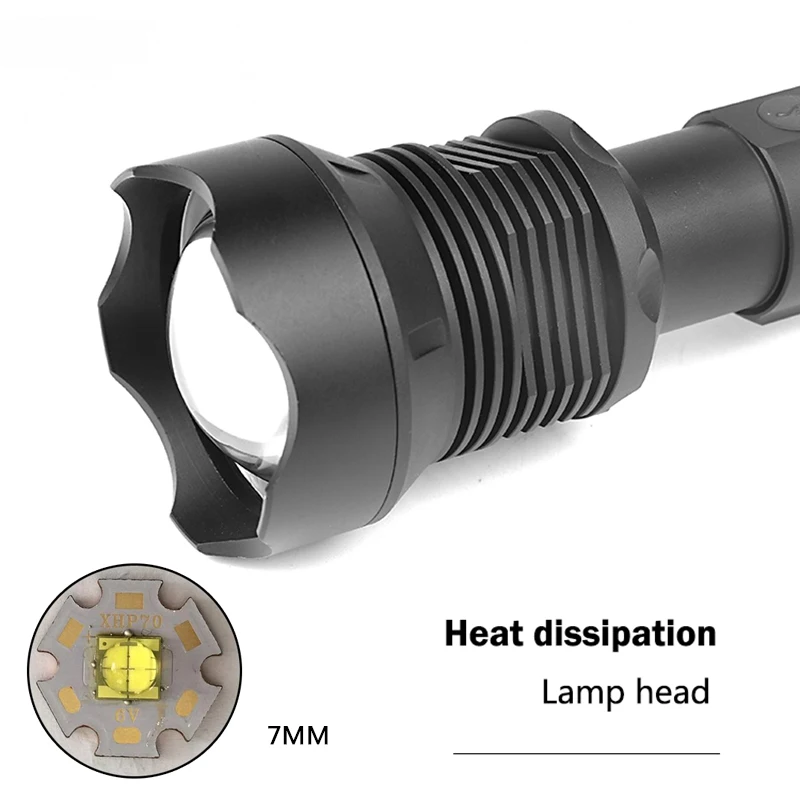 Litwod Z901282 светодиодный светильник вспышка Новое поступление CREE оригинальный XHP70.2