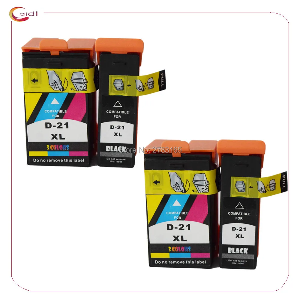 4 шт. картриджи для струйных принтеров DELL 22 23 24 V313 V313W V515W P513W P713W V715W - купить по