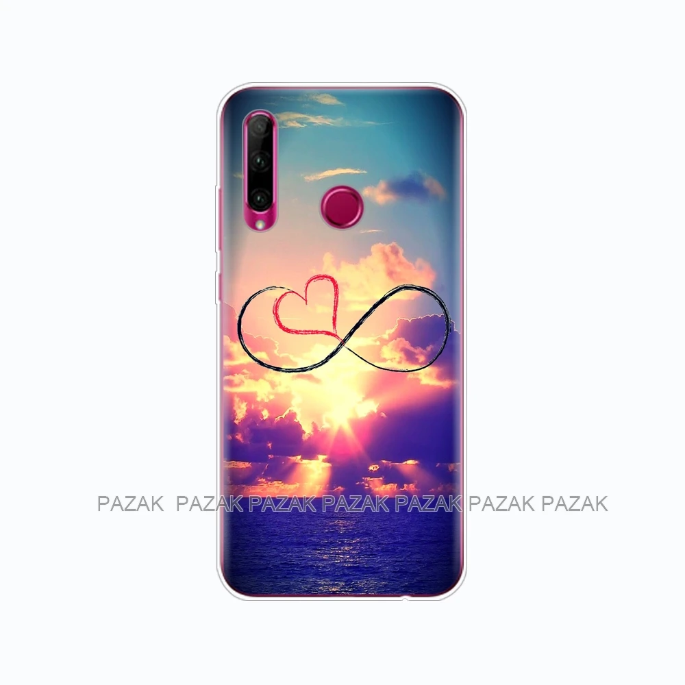 61342 Чехол для Honor 10i, HRY-LX1T, силиконовая задняя крышка из ТПУ для Huawei Honor 10i Honor10i 10 i, 6,21 дюймов, чехол-бампер - Цвет: 61342