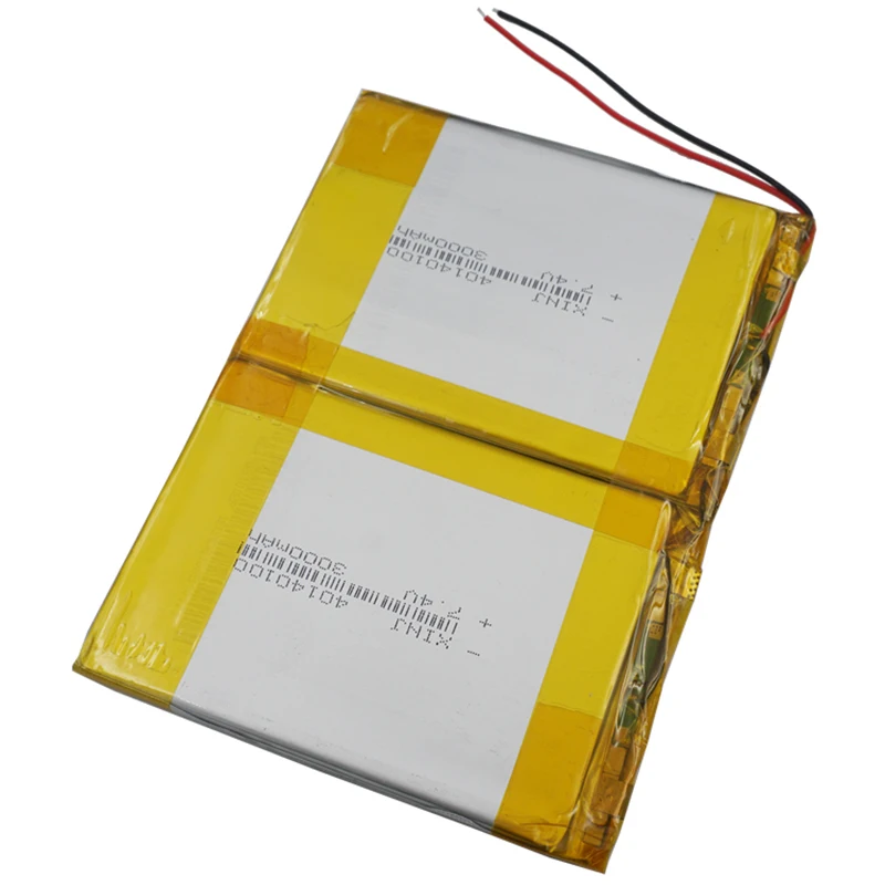 XINJ 3,7 V-7,4 V 3000 mAh-6000 mAh литий-полимерная аккумуляторная батарея литий-ионный Литий-полимерный элемент для gps портативный dvd планшет PC 40140100