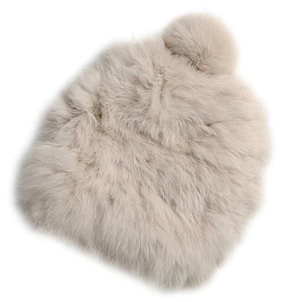 Шапки из натурального кроличьего меха 2017 женские зимние шапки вязаный кролика