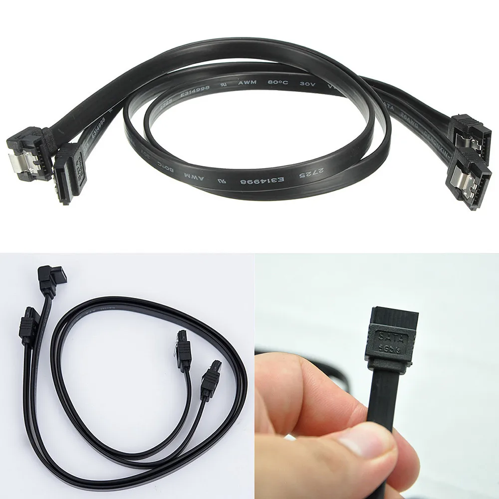 2 шт. SATA 3,0 III SATA3 6 ГБ/сек. SSD кабель для передачи данных с прямым/прямым углом usb micro кабель prolunga usb mini usb кабель