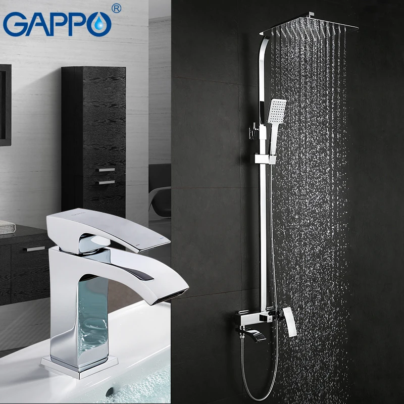 

GAPPO Basin Faucets bathtub faucet wall mounted bathroom shower mixer Basin taps basin mixer bathroom