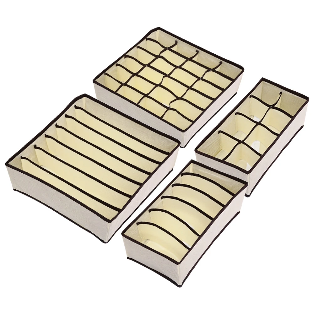 1 комплект 3 или 4 шт. органайзер разделитель для ящиков складная коробка хранения