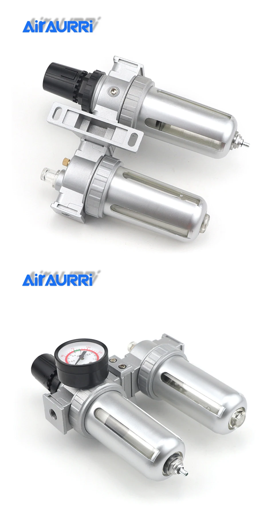SFC-200 SFC-300 SFC-400 воздушный фильтр для компрессора регулятор масла водоотделитель влагоотделитель регулятор клапан автоматический слив
