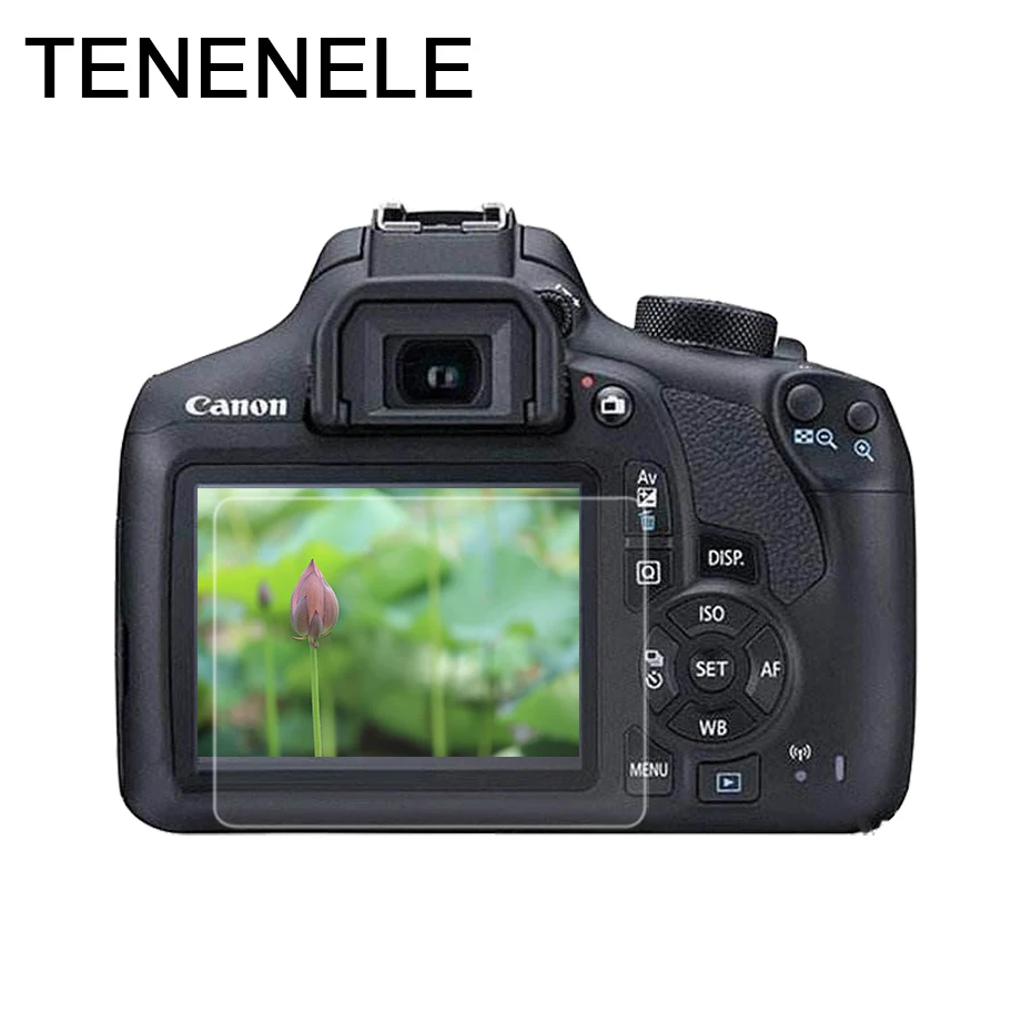 Защита экрана TENENELE для Canon 1200D 1300D искусственное закаленное стекло 1200D/1300D экран HD