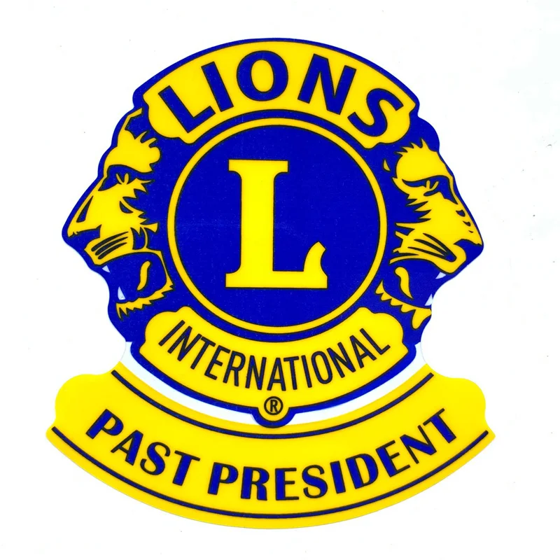 Наклейки FASP Lions Clubs International подходят для дверей автомобильных и мотоциклетных стеклянных магазинов и т. Д