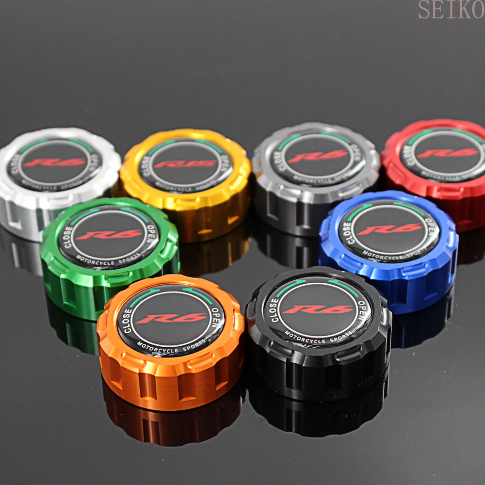 Алюминиевый Чехол для мотоцикла с ЧПУ крышка насоса Задняя Тормозная жидкость