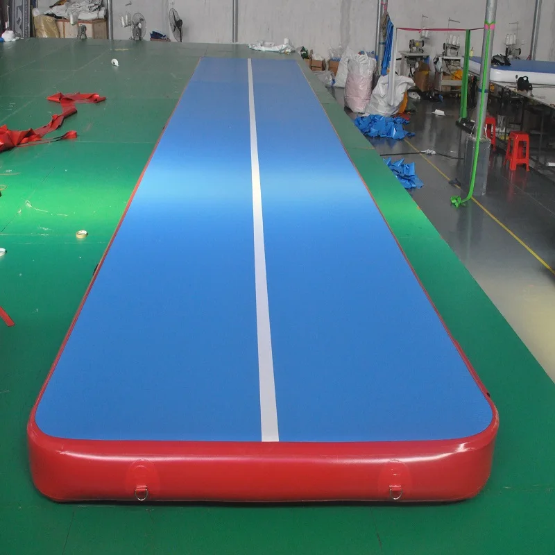 

inflatable air track inflatable gym mat 20*2 M physical exercise Air Tumble Track Gymnastics training use for taekwondo or yoga