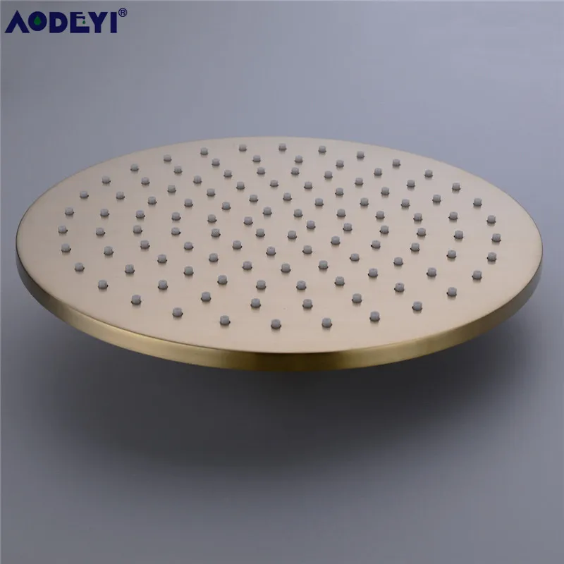 AODEYI латунный скрытый душевой набор смеситель для горячей и холодной воды 10 12