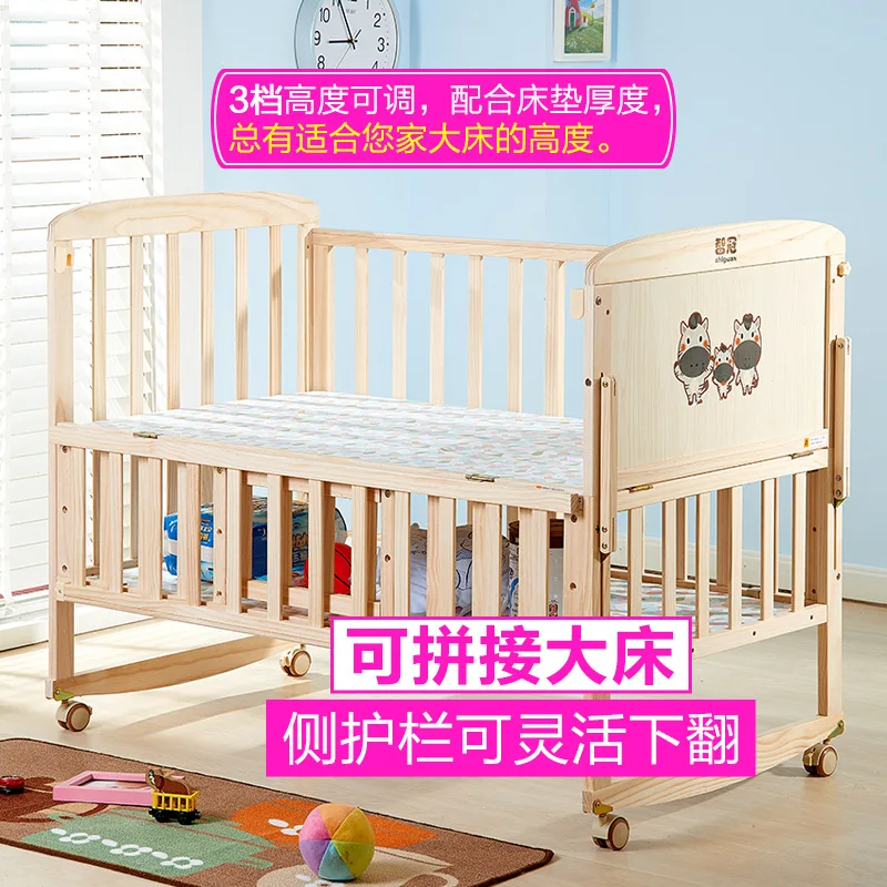 Детская деревянная кроватка Legno Del Bambino Multi funzione Portatile Culla Letto новорожденного игры