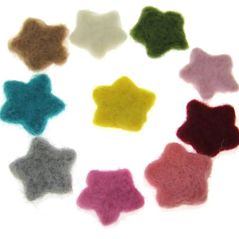 1 шт в звездочку из шерстяного войлока ремесло Poke &quotсделай сам&quot универсальные