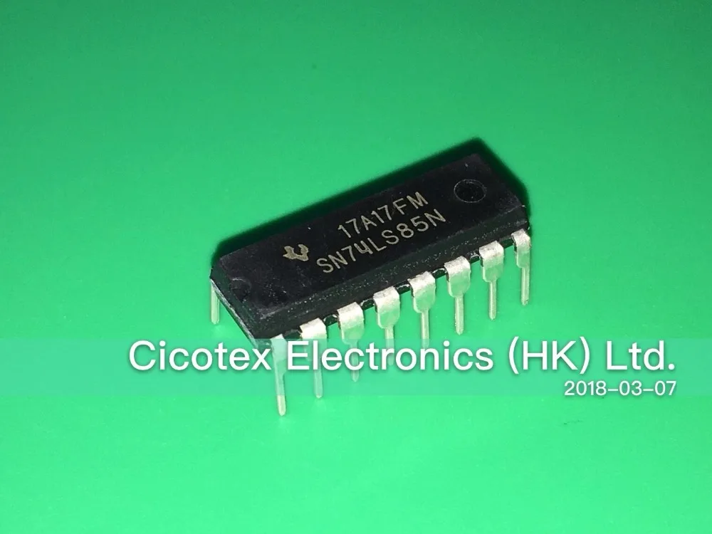 10 шт./лот SN74LS85N DIP-16 IC компаратор магнитудой 4B 16DIP 74LS85N | Электронные компоненты и