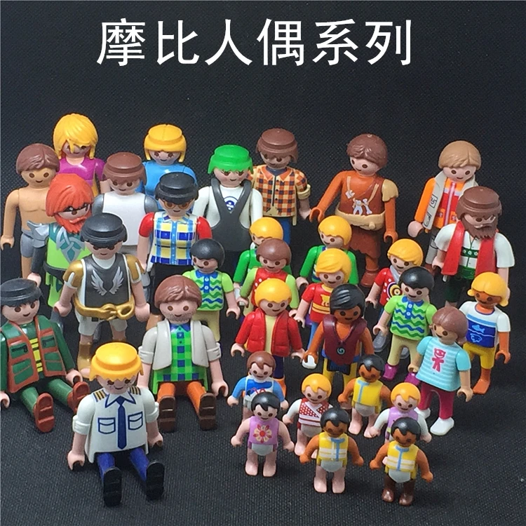 5 шт. игрушки Playmobil набор оригинальных мини фигурки Rider Пираты Карибского моря