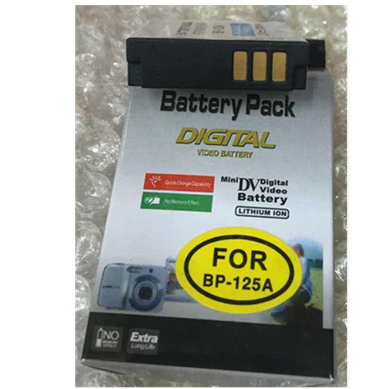 IA BP125A IABP125A литиевые батареи аккумулятор цифровой камеры для SAMSUNG HMX QF20 QF30 QF300 M20|camera