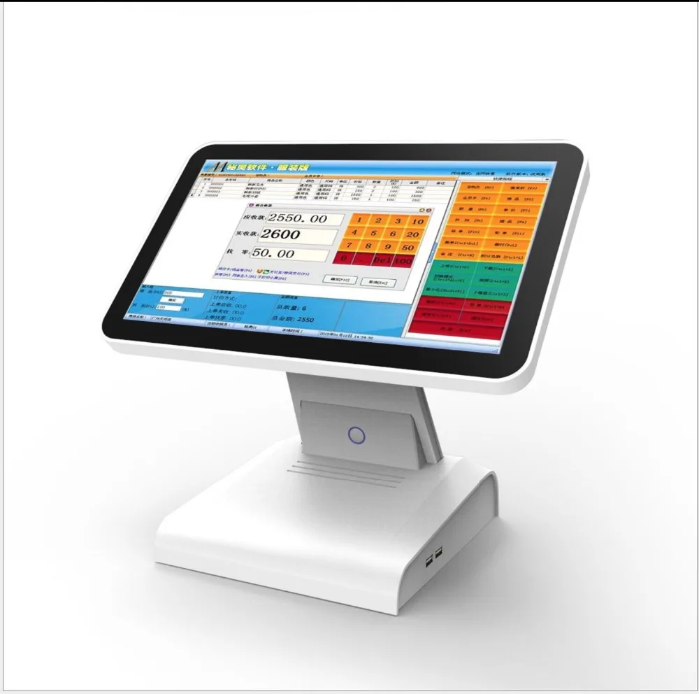15 6 дюймовый android pos терминал двойной экран Android система Сенсорный AIO|aio touch screen|screen