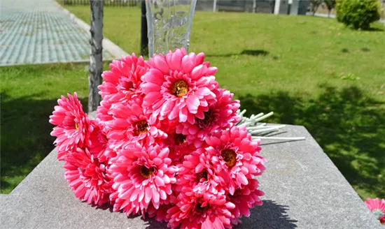 Искусственный один стебель Гербера 54 см/21 56 &quotДлина 24 шт. набор сделай сам для
