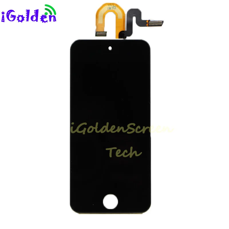 Сенсорный ЖК экран для iPod Touch 5 6 7 поколения черно белый|Экраны мобильных