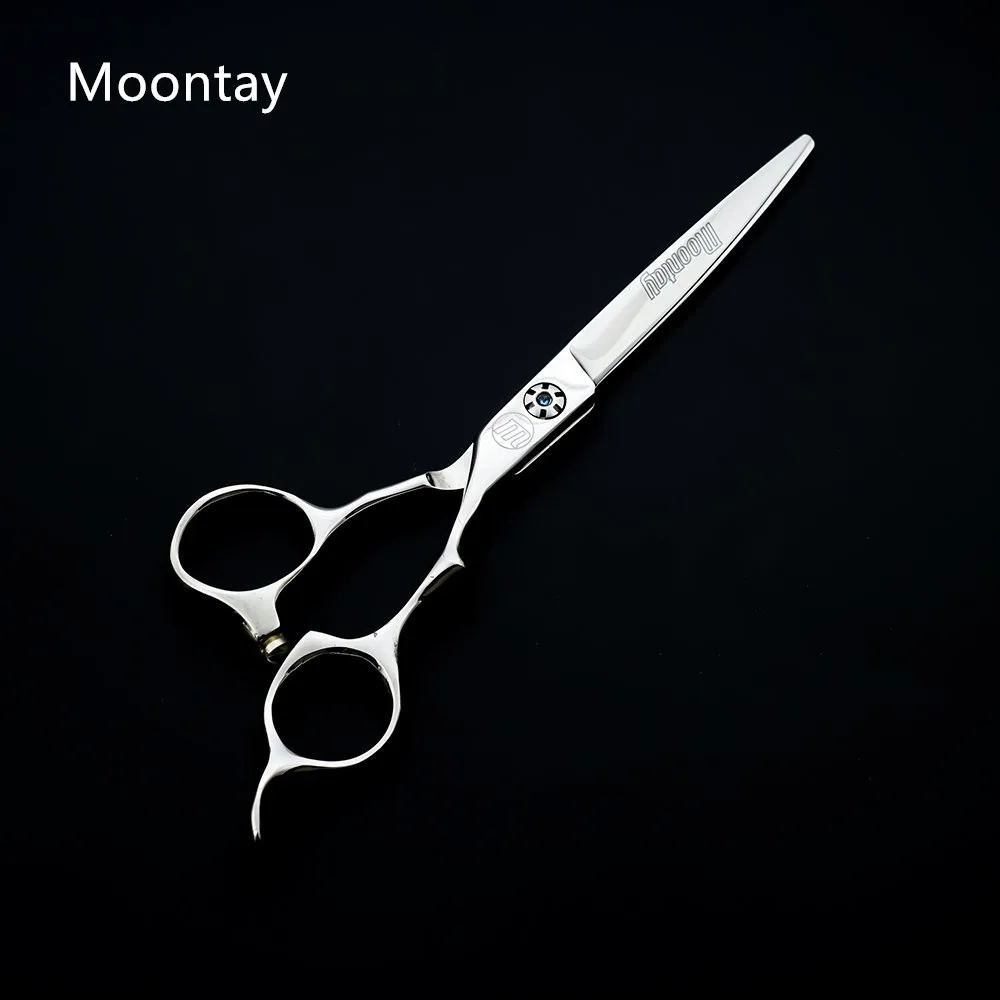 Парикмахерские ножницы Moontay 6 0 дюйма для стрижки волос инструменты