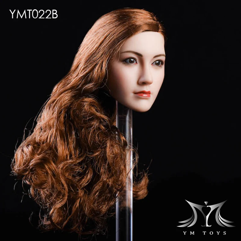 Масштаб 1:6 женская голова азиатская Красота Девушка YMTOYS YMT22 1/6 кукла резьба Вэй