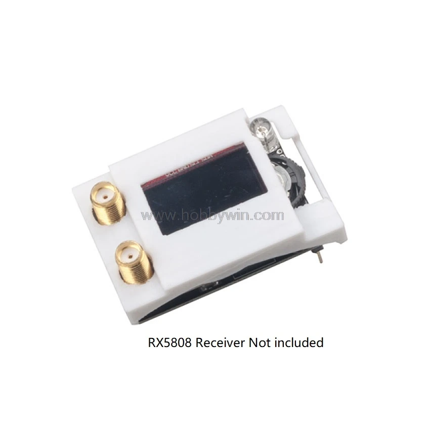 RX5808 Integraded Diversity Receiver Cover Orange White Two Holes fit for Fatshark Goggles | Игрушки и хобби