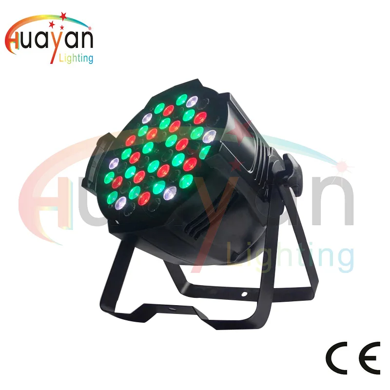 Недорогой Светодиодный прожектор 54*3W RGBW Par64 сценический DJ DMX512 для помещений и
