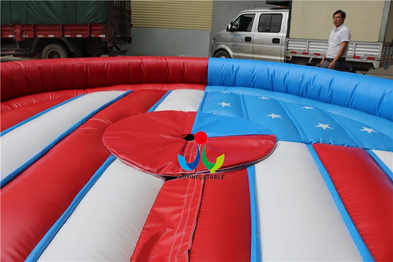 Горячая продажа надувной механический бык с индивидуальный Хоппер для парка|bull