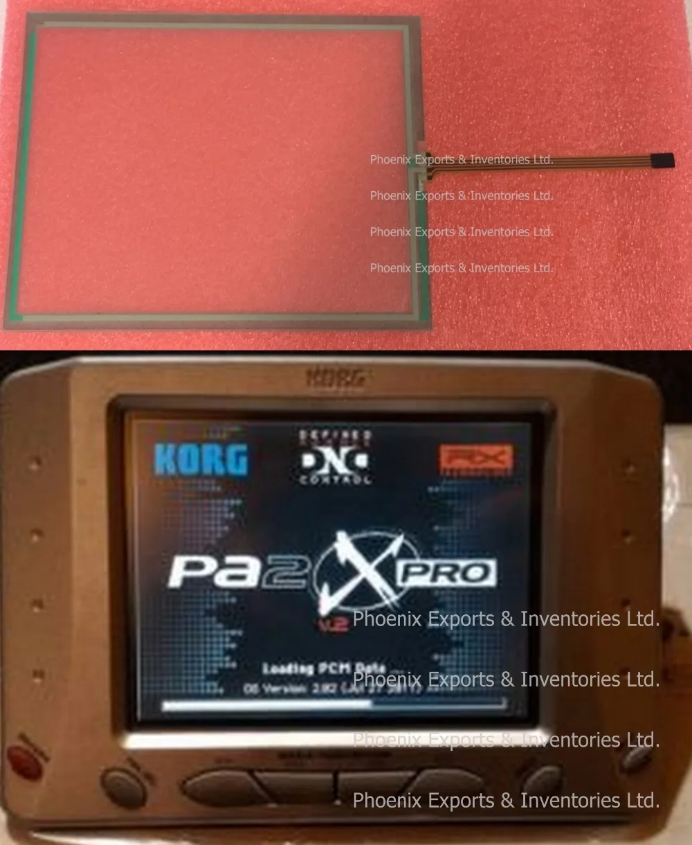 Совершенно новый Korg PA2X / PRO Сенсорный экран дигитайзер Сенсорная панель зеленая