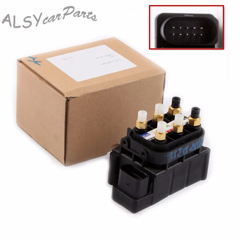 

YIMIAOMO OEM 10-Pin Air Ride Suspension Solenoid Control Valve Block 4H0 616 013 A For Audi A6 Allroad A6 A7 RS6 RS7 4H0616013