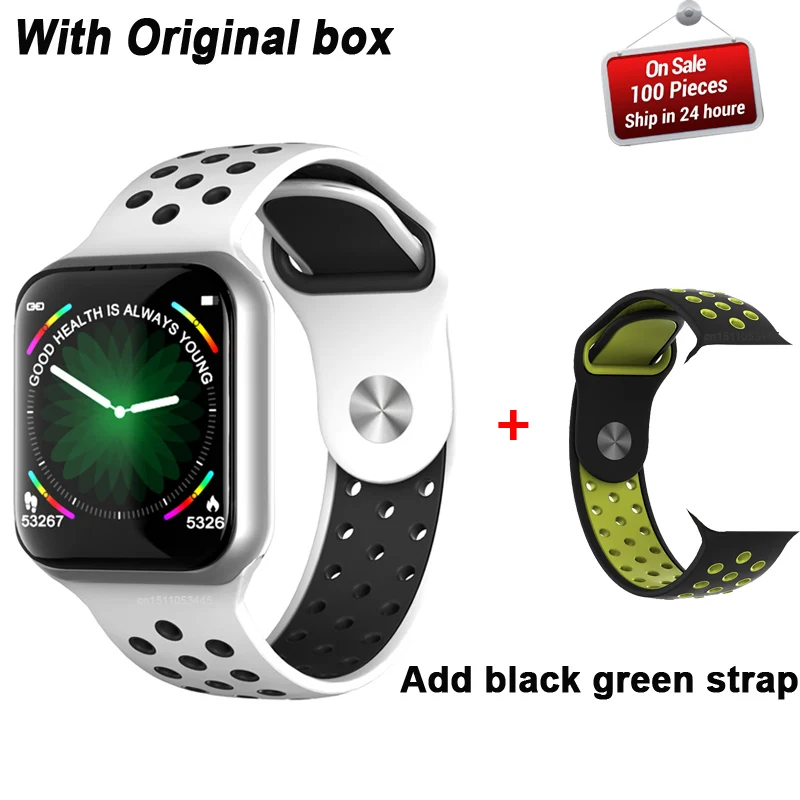 Add 1 strap Новейший смарт-браслет F8 с Bluetooth, пульсометром, смарт-браслет, 1,3 дюймовый экран, расстояние шагов, калории, спортивные наручные часы - Цвет: Add 1 strap