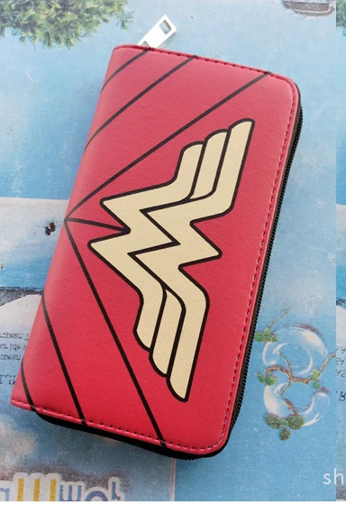 DC Wonder Woman кошелек модный мультяшный суперженский супер герой