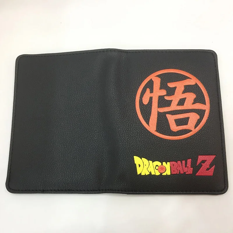 New Dragon Ball Z Passport Holder Case Men Fashion Leather Waterproof Passport Cover Creative Gifts Travel ID Card Passport Bags