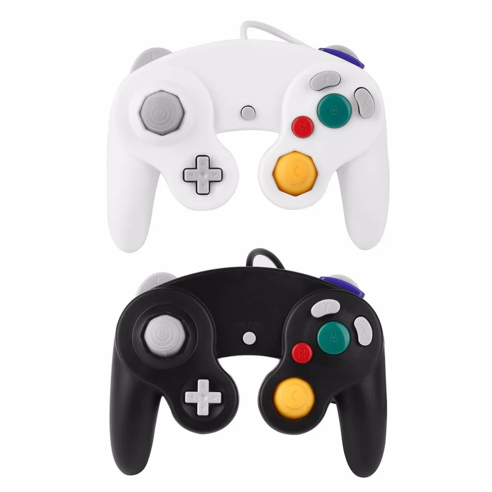 Высокое качество Проводная Игра Ударная вибрация джойстика для Nintendo Wii GameCube NGC