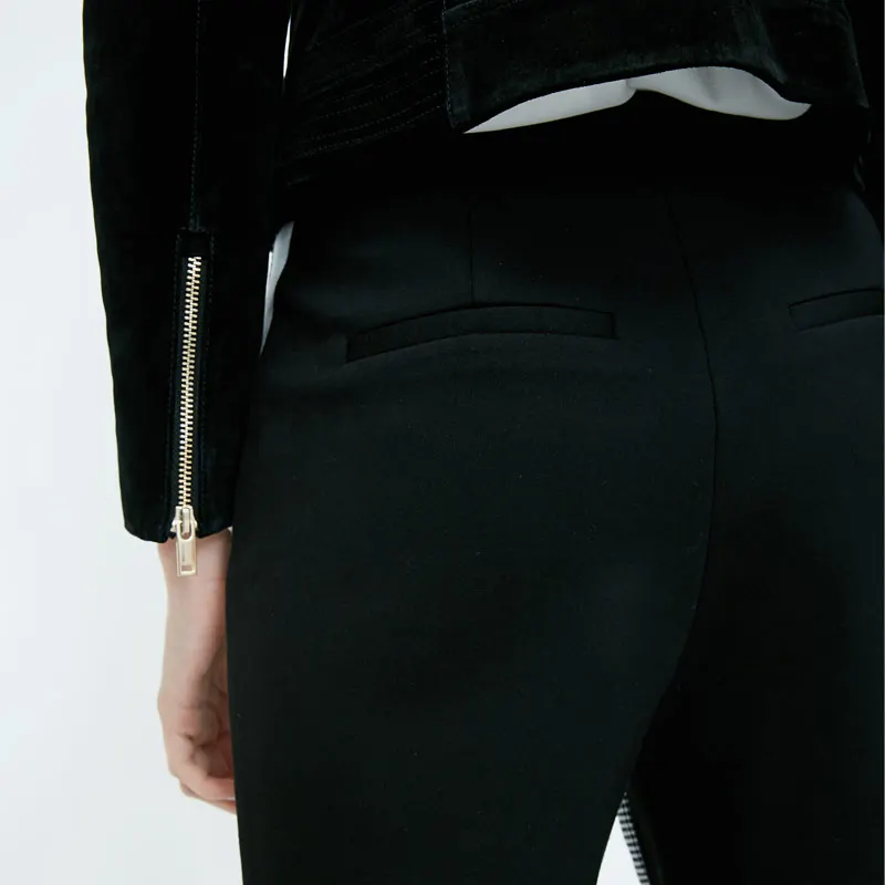 Vero Moda новые женские брюки женские брюки-стрейч в клетку с молнией спереди | 318350519